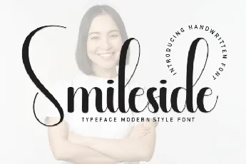 Smileside Script font