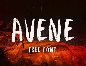 Avene font