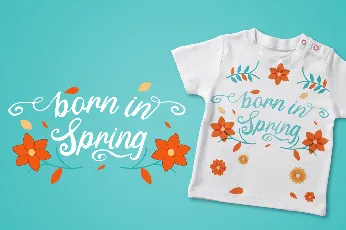 Fine Spring font