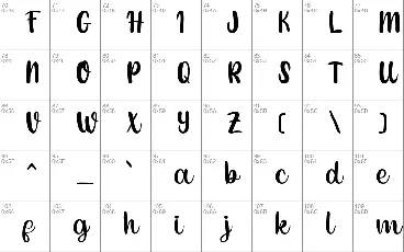 Almety font