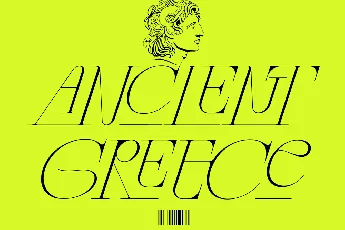 Ancient Greece Demo font