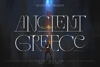 Ancient Greece Demo font