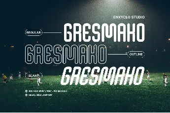 GRESMAKO font