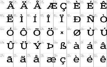 Sreda font