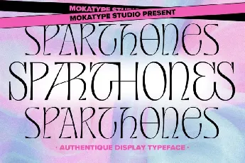 Sparthones font