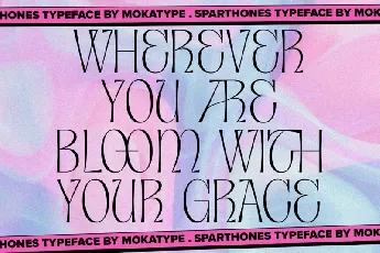 Sparthones font