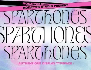 Sparthones font