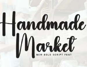 Handmade Market font