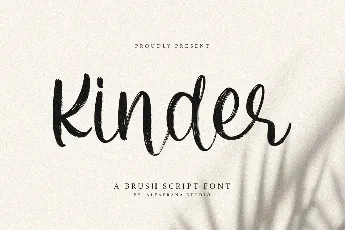 Kinder Free font