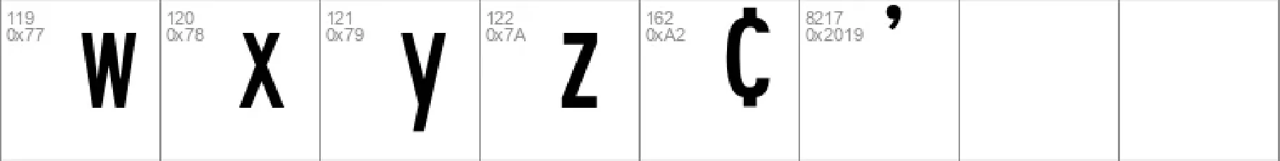 Highway Gothic FHWA 2025 Family font