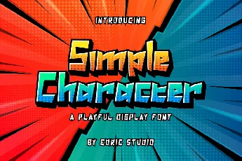 SimpleCharacter Demo font