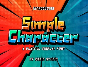 SimpleCharacter Demo font