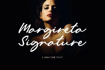 Margireta Signature font