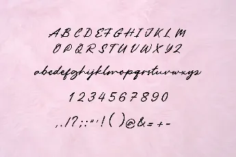 Margireta Signature font