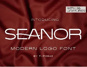 Seanor font