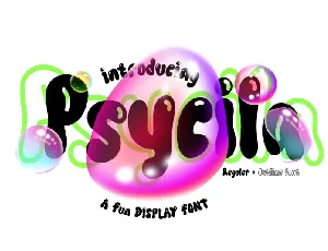 Psycila Outline font