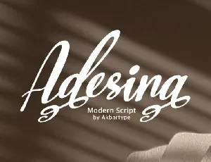 Adesina font