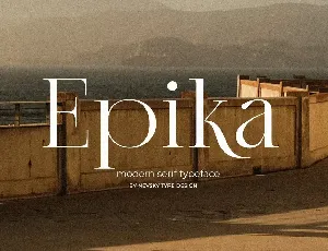 NT Epika font