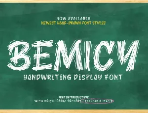 Bemicy font