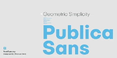 Publica Sans Family font