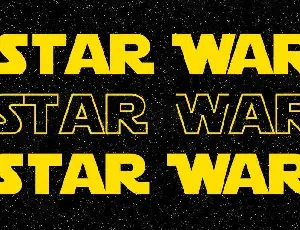 Star Jedi font