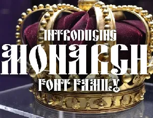 Monarch font