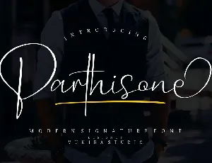 Parthisone font