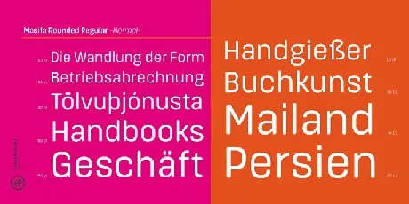 Masifa Rounded Family font