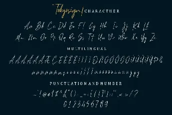 Tokyosign Script font