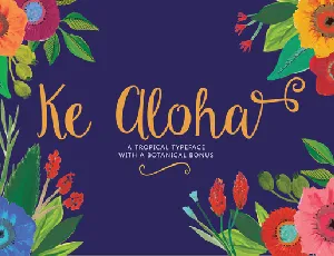 Ke Aloha font