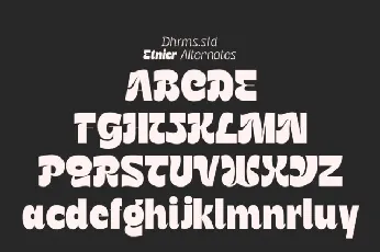 Etnier Typeface font