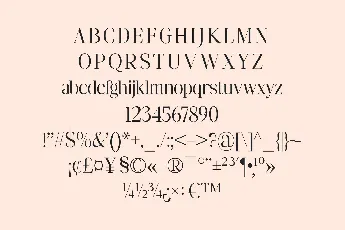 Fangira font