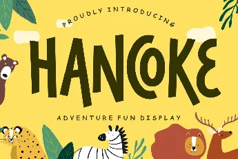 Hancoke font