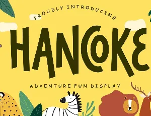 Hancoke font