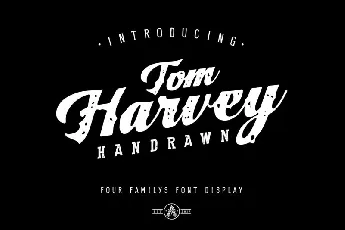 Tom Harvey Display font