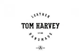 Tom Harvey Display font