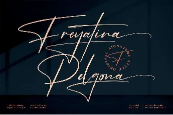 Freyatina Pelgona font