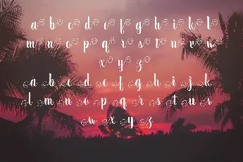 September Script font