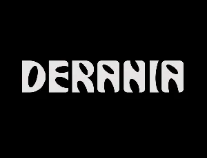 Derania Demo font