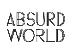 AbsurdWorldDemo font