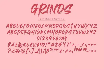 Grinds font