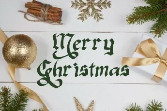 Christmas Melisya font