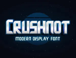 Crushnot font