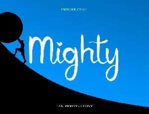 Mighty font