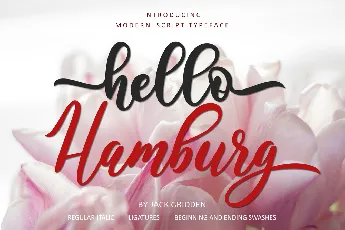 HelloHamburg-DEMO font