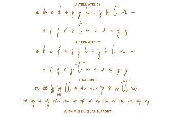 Hilmounte Signature font