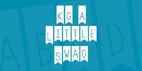 KG A Little Swag font