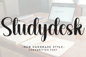 Studydesk Script font