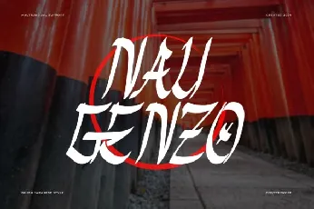 Nau Genzo font