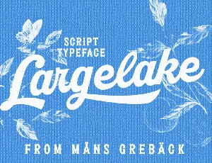 Largelake font